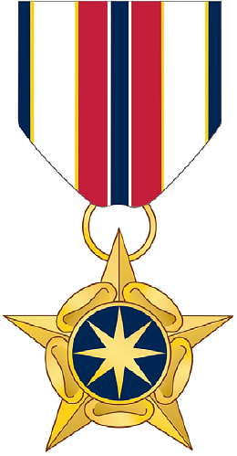 Intelligence Community Medal For Valor - Military Medals Clip Art (260x499), Png Download