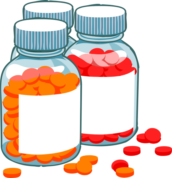 Otc Medication Clip Art (576x597), Png Download