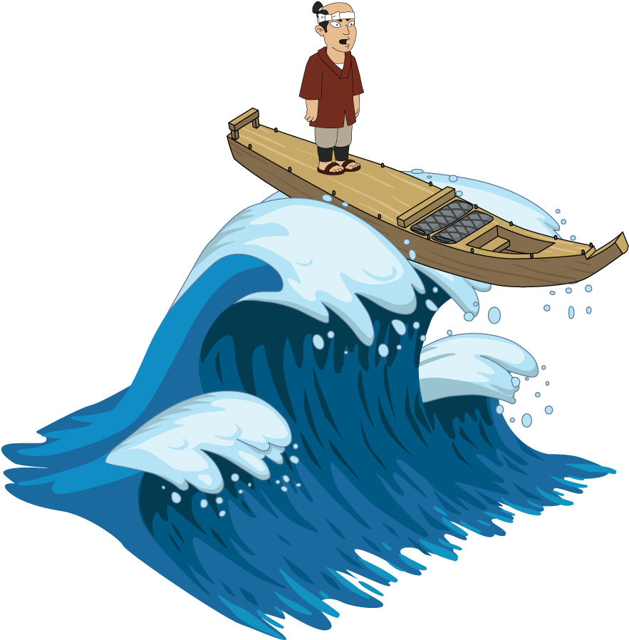 Free Herbert Family Guy Png - Tsunami Family Guy (1000x950), Png Download