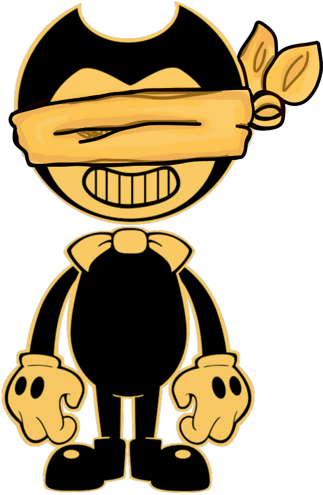 Bendy Decal 1 - Bendy And The Ink Machine Cutout (1024x1024), Png Download