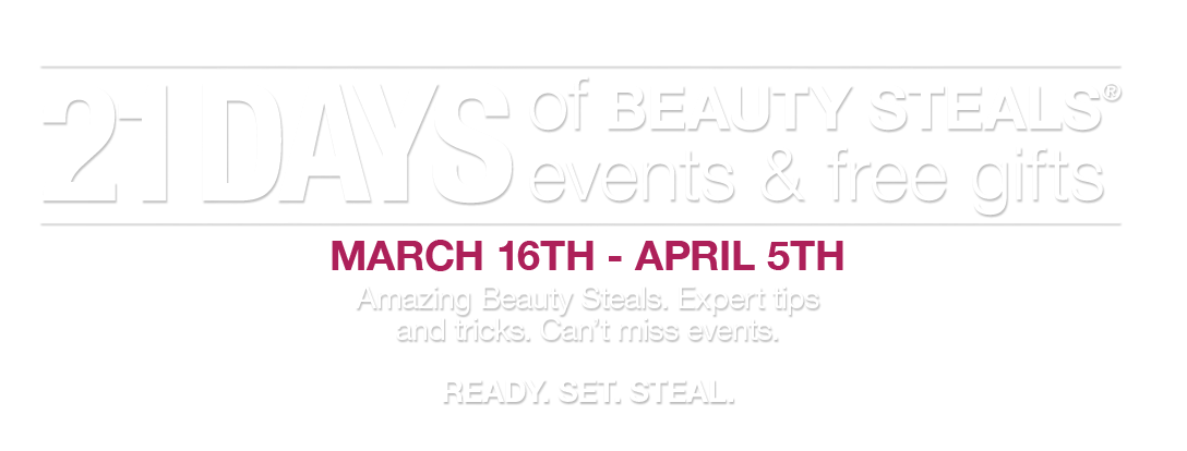 Today Begin's Ulta's 21 Days Of Beauty Steals Every - Love (1296x436), Png Download