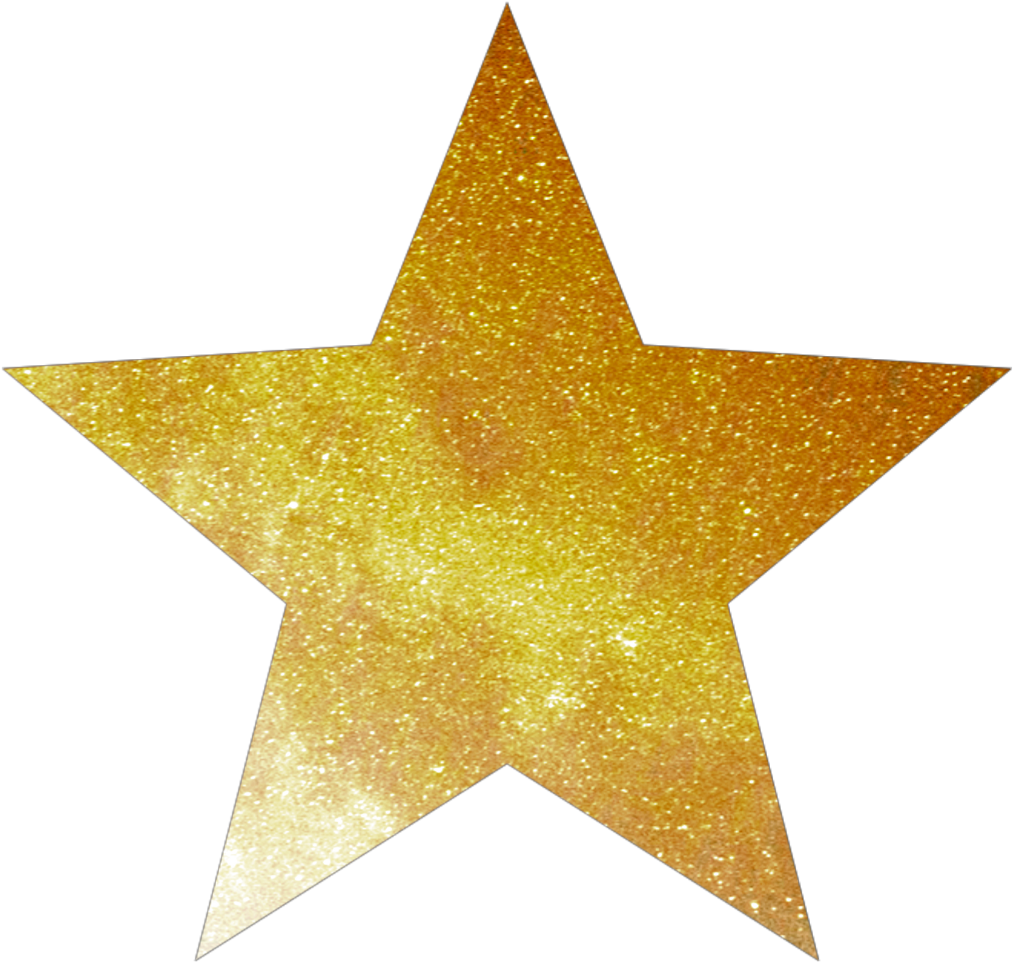 Glitter Star Png (1024x1024), Png Download