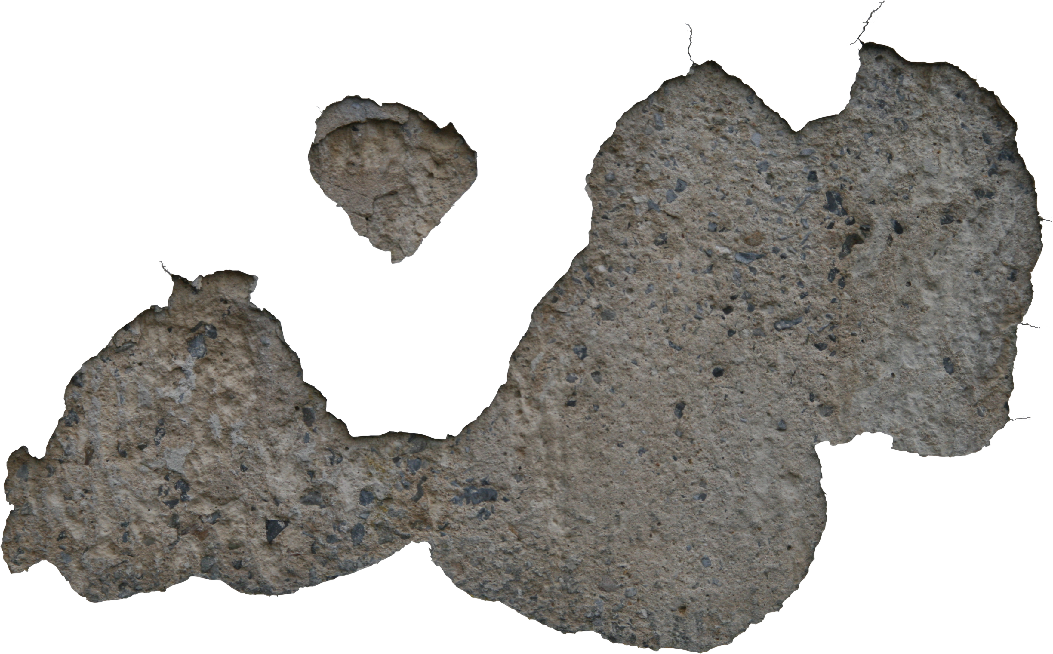 Damaged Stucco Decal Png - Road Texture Decals Png (3501x2175), Png Download