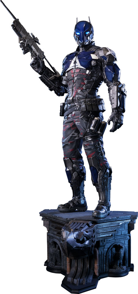 Dc Collectibles Arkham Knight Statue (480x1024), Png Download