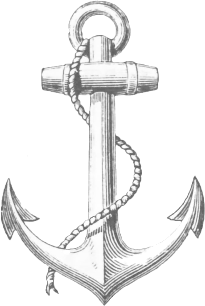Anchor Transparent Png Clip - Anchor Tattoo Design (832x1304), Png Download