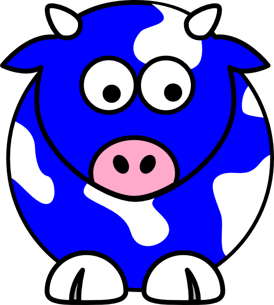 Reading Street Big Blue Ox Craft (534x594), Png Download