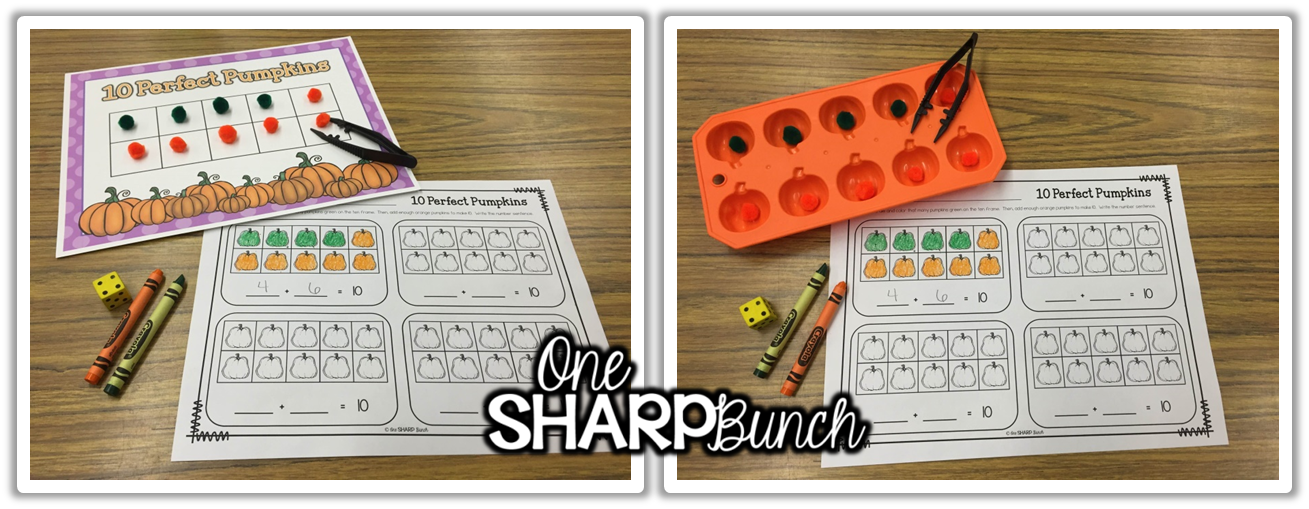 Practice Making 10 With This Fun Pumpkin Week Activity - Carrot (1309x509), Png Download