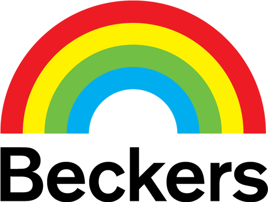 Beckers Swedish Paint Logo Design - Beckers Paint (600x500), Png Download