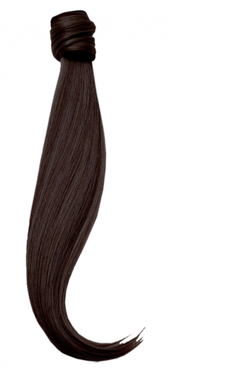 Graphic Transparent Stock Indus Virgin Pony Tail Straight - Hair Tail Png (750x750), Png Download