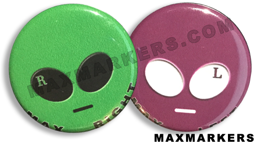 Alien Head X-ray Markers - Circle (535x339), Png Download