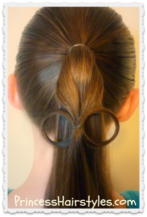 "eyeglasses" Ponytail Hairstyle - Ponytail (300x441), Png Download