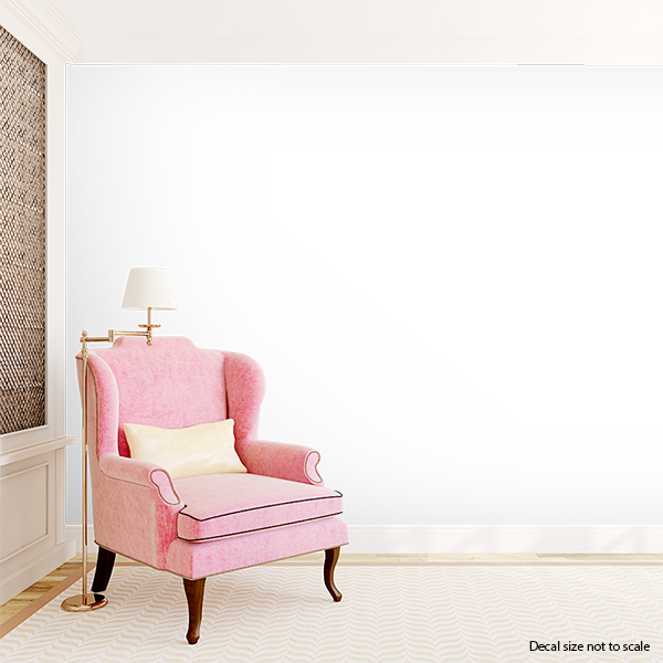 Wall Color - - Somewhere Over The Rainbow Vinyl Decal (600x600), Png Download