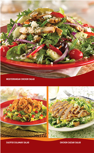 37 Pm 142799 Dinner Menu 9 9/22/2017 - Chicken Ceasar Salad (800x517), Png Download