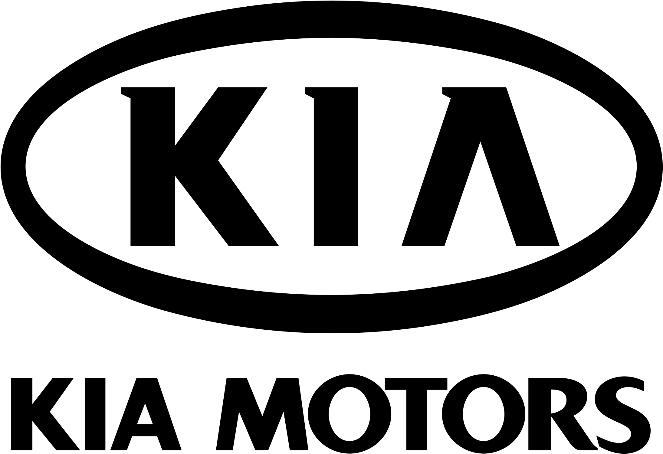 Kia Motors Logo Png Transparent - Kia Motors Logo (2400x2400), Png Download