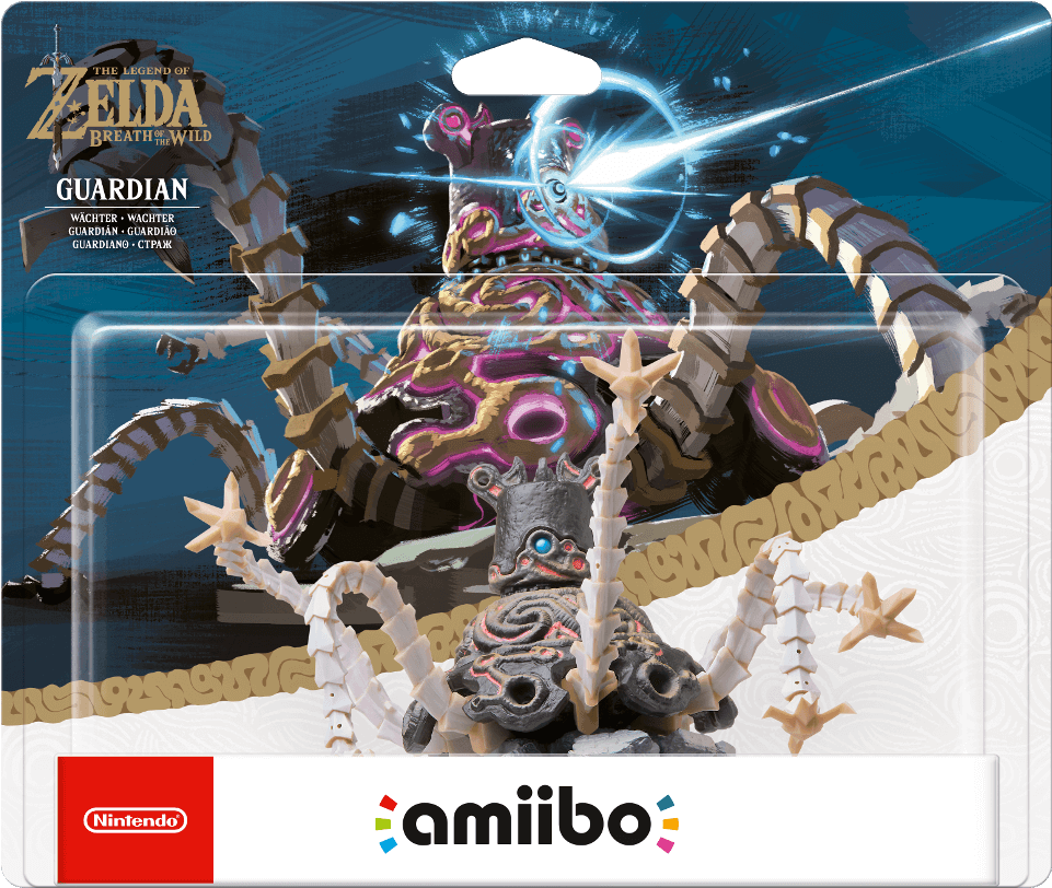 Nintendo Guardian Amiibo - Amiibo Guardian Breath Of The Wild (960x960), Png Download