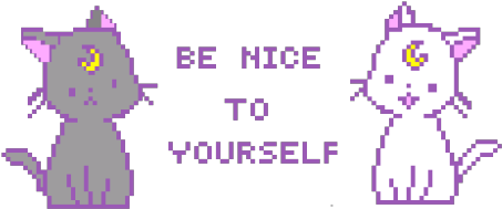 Be Nice To Yourself - Cartoon (500x281), Png Download