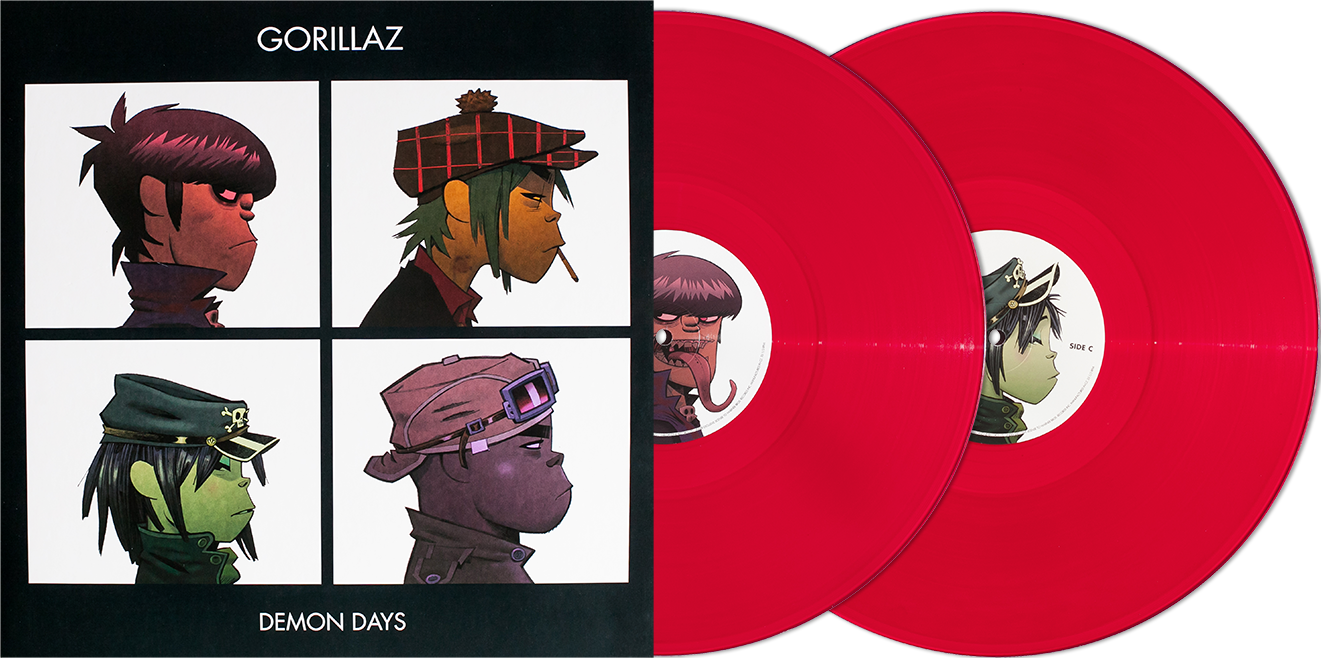 Gorillaz-demon Days + 1 (cd) (1321x658), Png Download