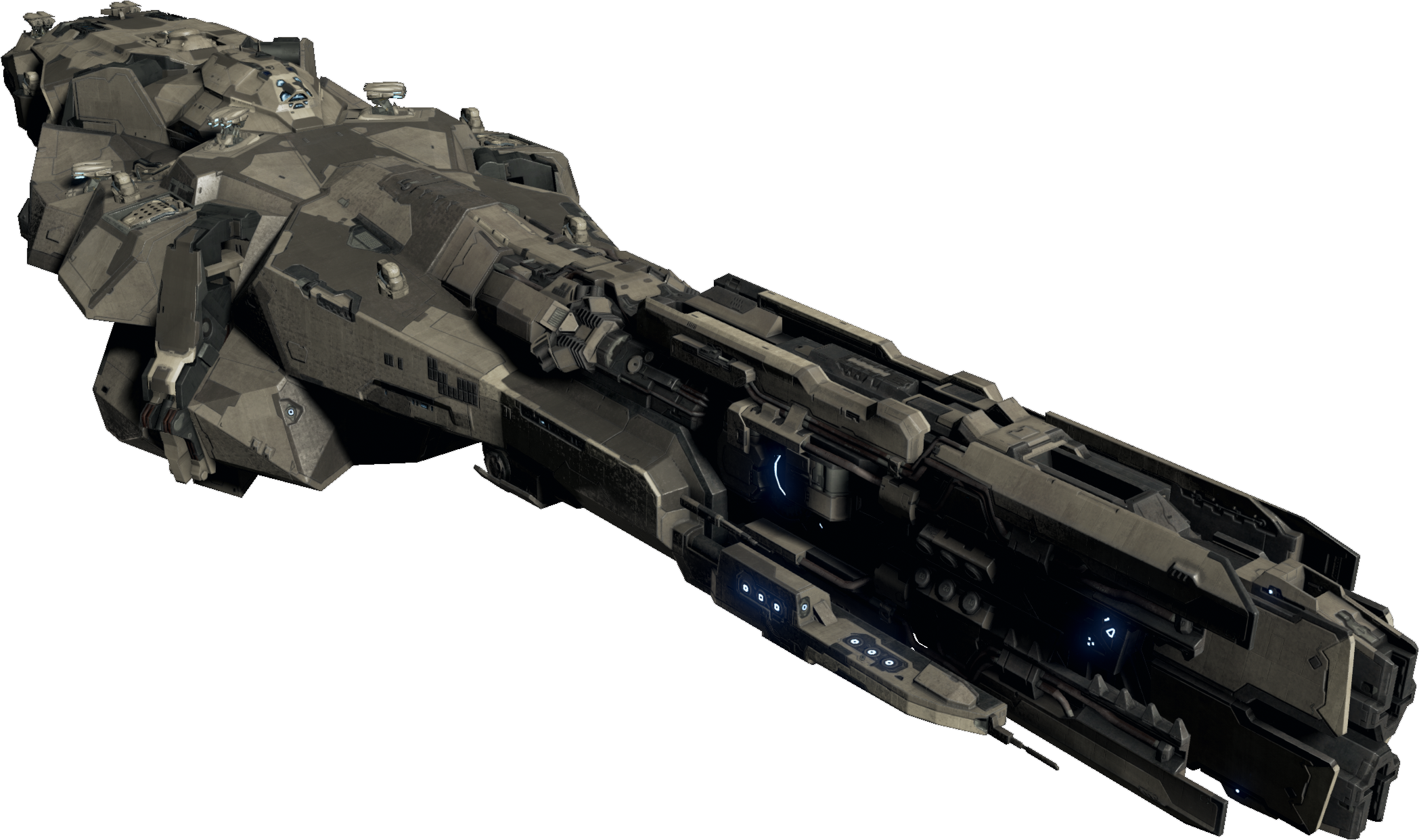 Ballista - Heavy Artillery Dreadnought Artillery Cruiser (2097x1242), Png Download