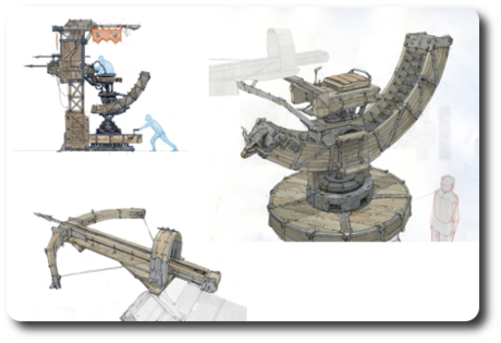 Town Ballistas Greatly Differ From Abracars, Since - Minecraft Ballista (460x315), Png Download