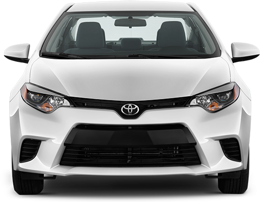2016 Toyota Corolla Front View - Tarjeta De Taxi Libre Tijuana (700x700), Png Download