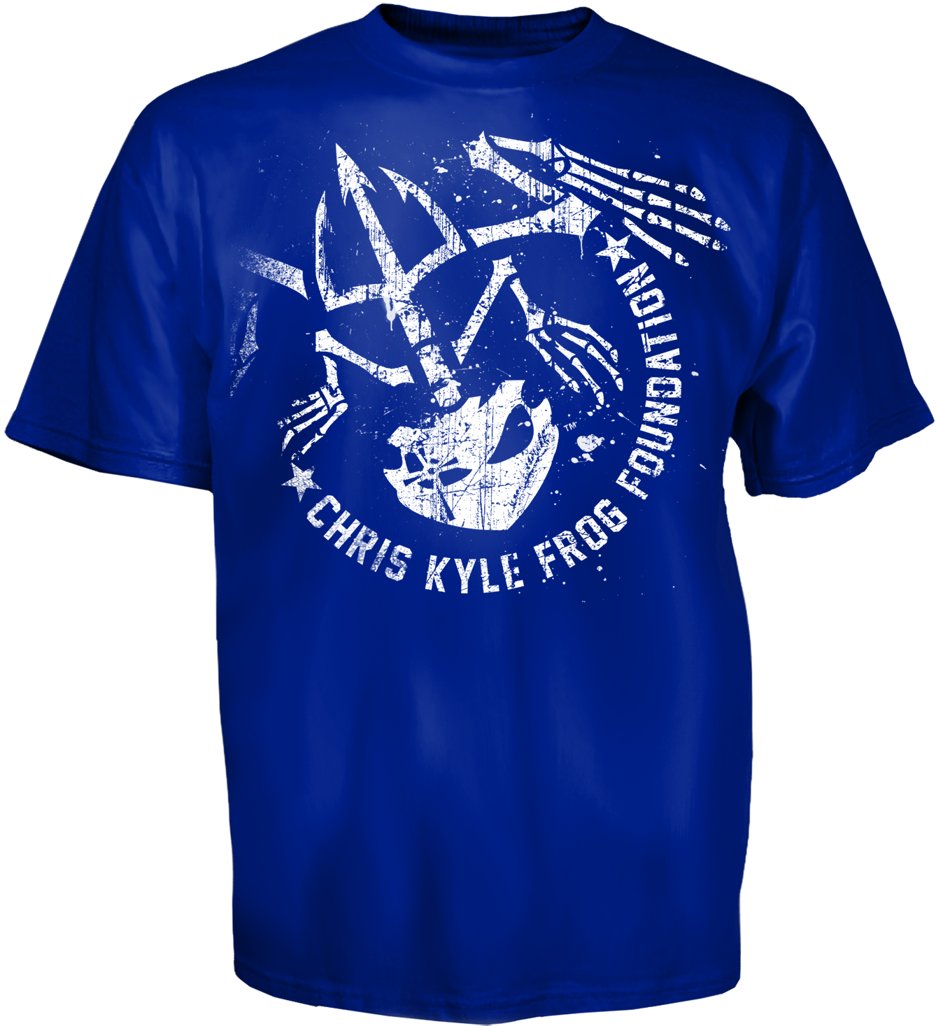 Ckff Youth Biggie Frog T-shirt - Chris Kyle Frog Foundation (1496x1500), Png Download