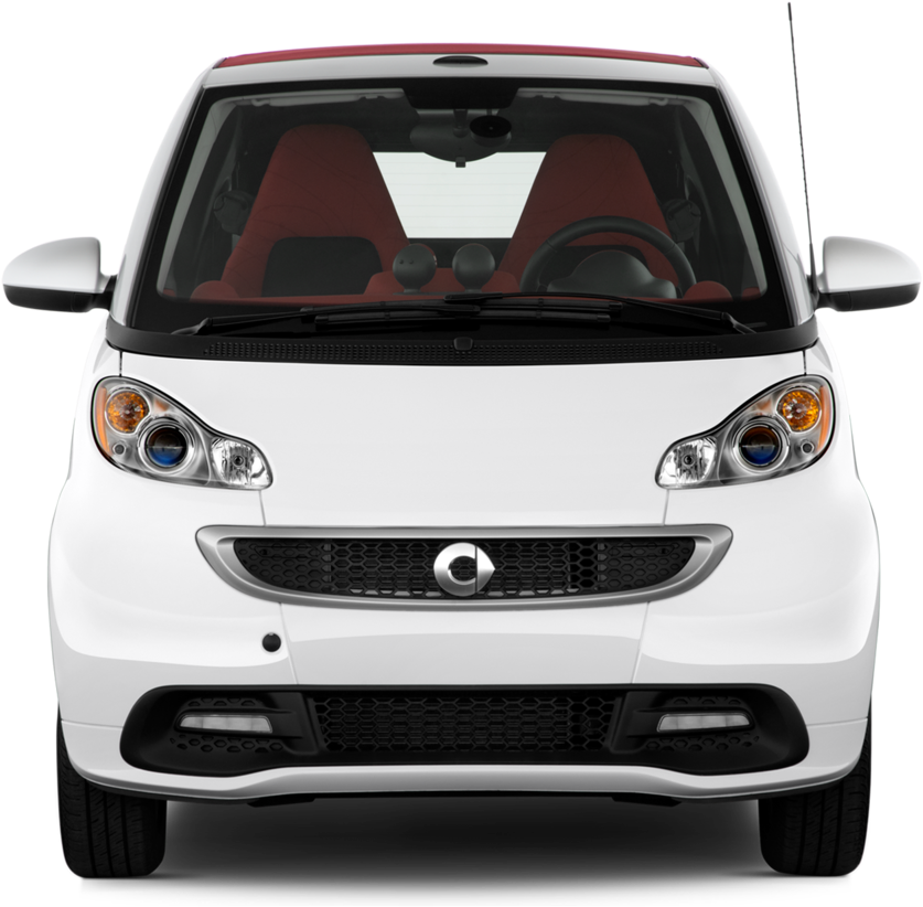 Car Front Png Download - Smart Fortwo 2013 Front (1360x903), Png Download