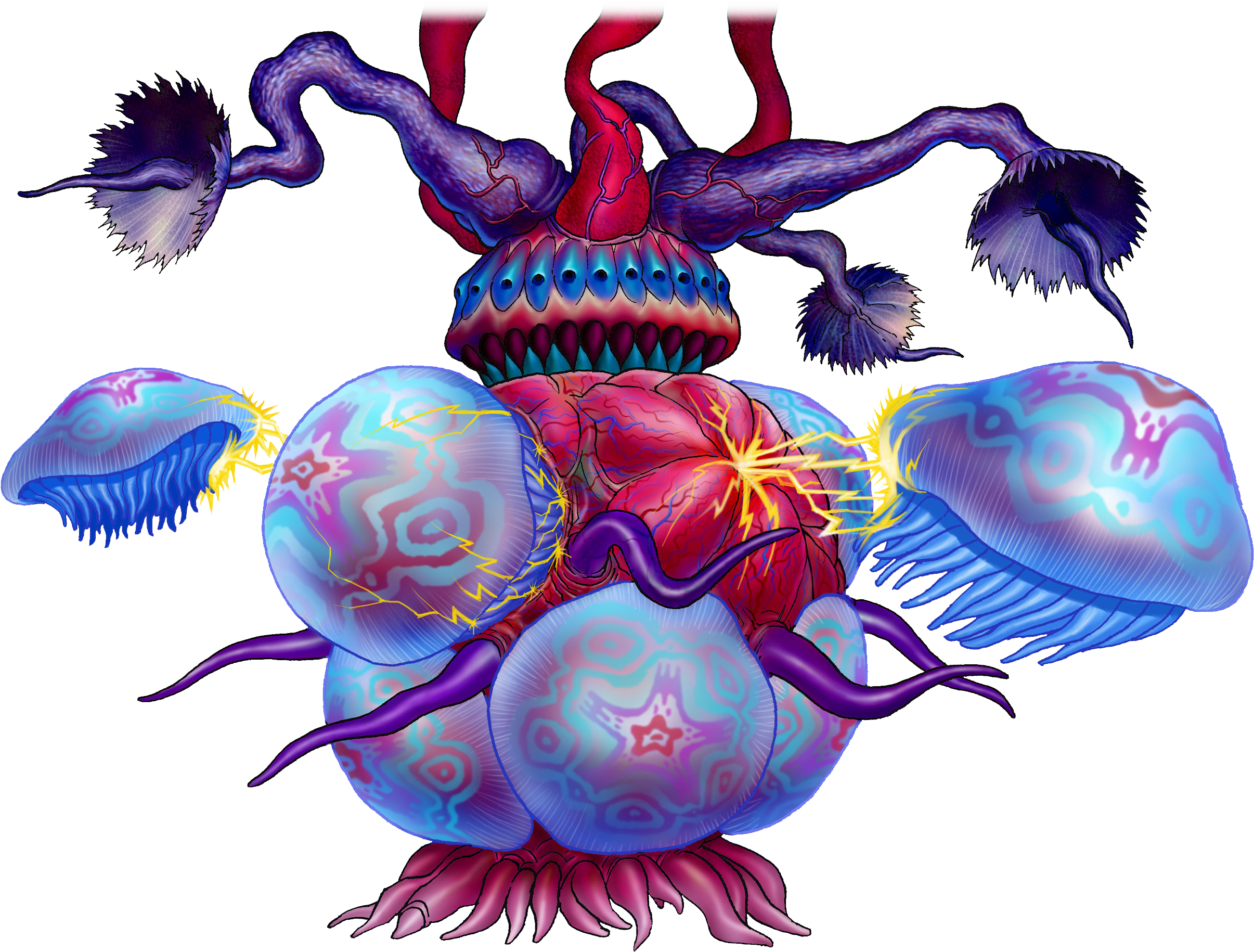 Barinade In Ocarina Of Time - Legend Of Zelda: Art & Artifacts [book] (2411x1830), Png Download
