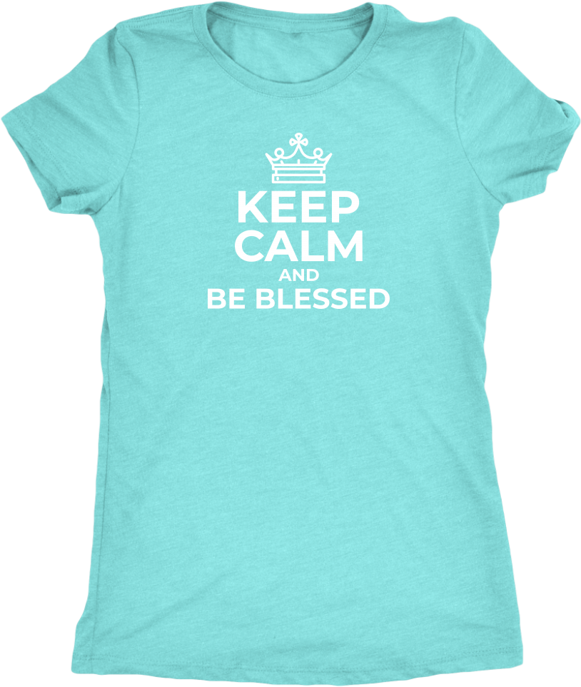 Keep Calm And Be Blessed Triblend T-shirt - Jai Shree Ram Flag (1024x1024), Png Download
