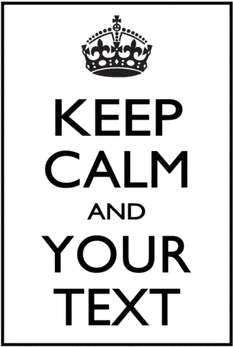 Keep Calm And Love Pink (600x600), Png Download