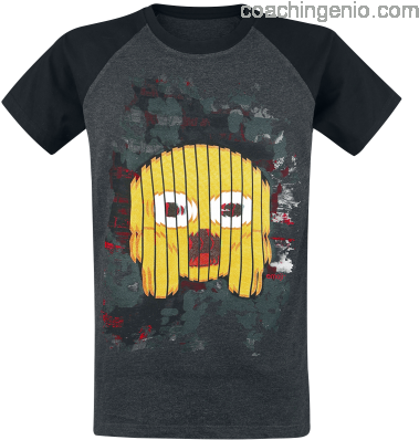 Emoji Scream Camiseta Gris Marengo/negro Liso 60% Algodón - Marengo (400x400), Png Download