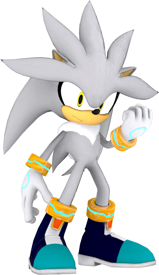 Silver - Png - Silver The Hedgehog 3d (1920x1080), Png Download