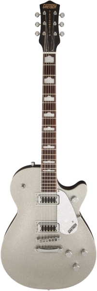 Gretsch G5439 Pro Jet Rosewood Fingerboard Silver Sparkle - Gretsch G5439 Pro Jet, Silver Sparkle (800x600), Png Download
