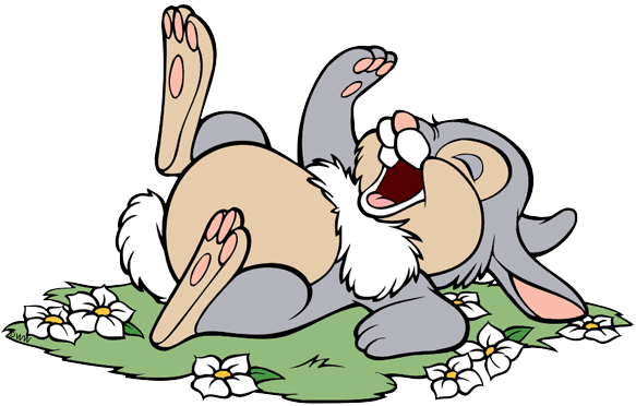 Thumper Laughing - Laughing Thumper (583x372), Png Download