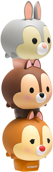 Lip Smacker Disney Tsum Tsum Lip Balm Trio (600x600), Png Download
