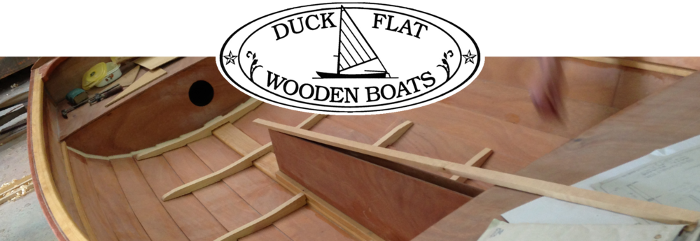 Duck Flat Wooden Boats (1000x345), Png Download