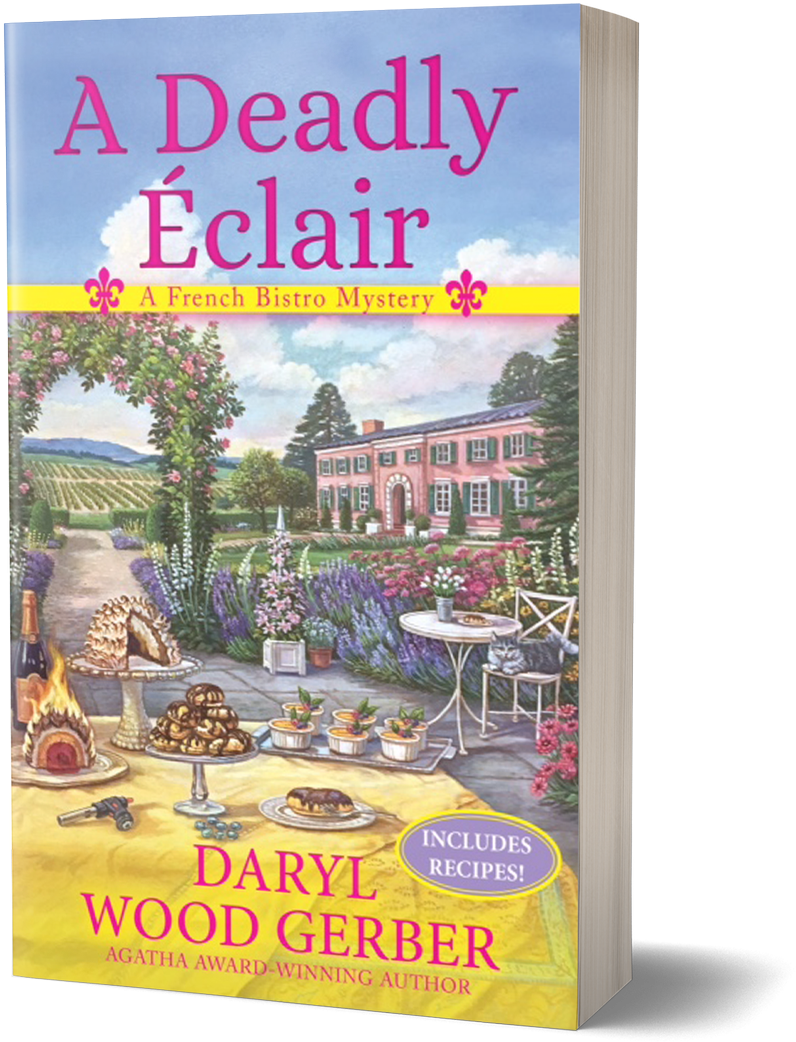 Daryl Wood Gerber On Twitter - Deadly Eclair: A French Bistro Mystery [book] (948x1200), Png Download