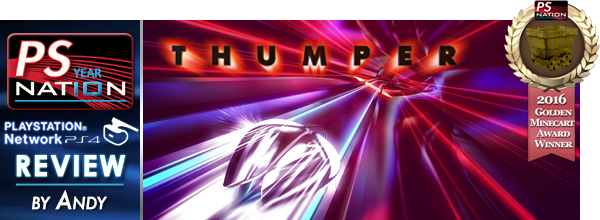 2016 Golden Minecart Awards - Thumper (600x220), Png Download
