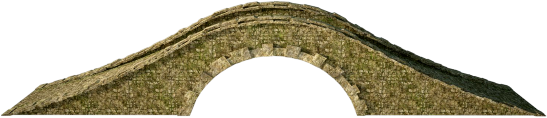 Small Bridge Png Image - Rock Bridge Png (1207x661), Png Download