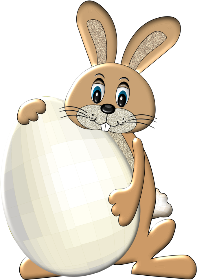 Bunny Clipart Conejo - Rabbit (754x1060), Png Download