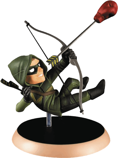 Green Arrow - Q Fig Green Arrow (600x600), Png Download