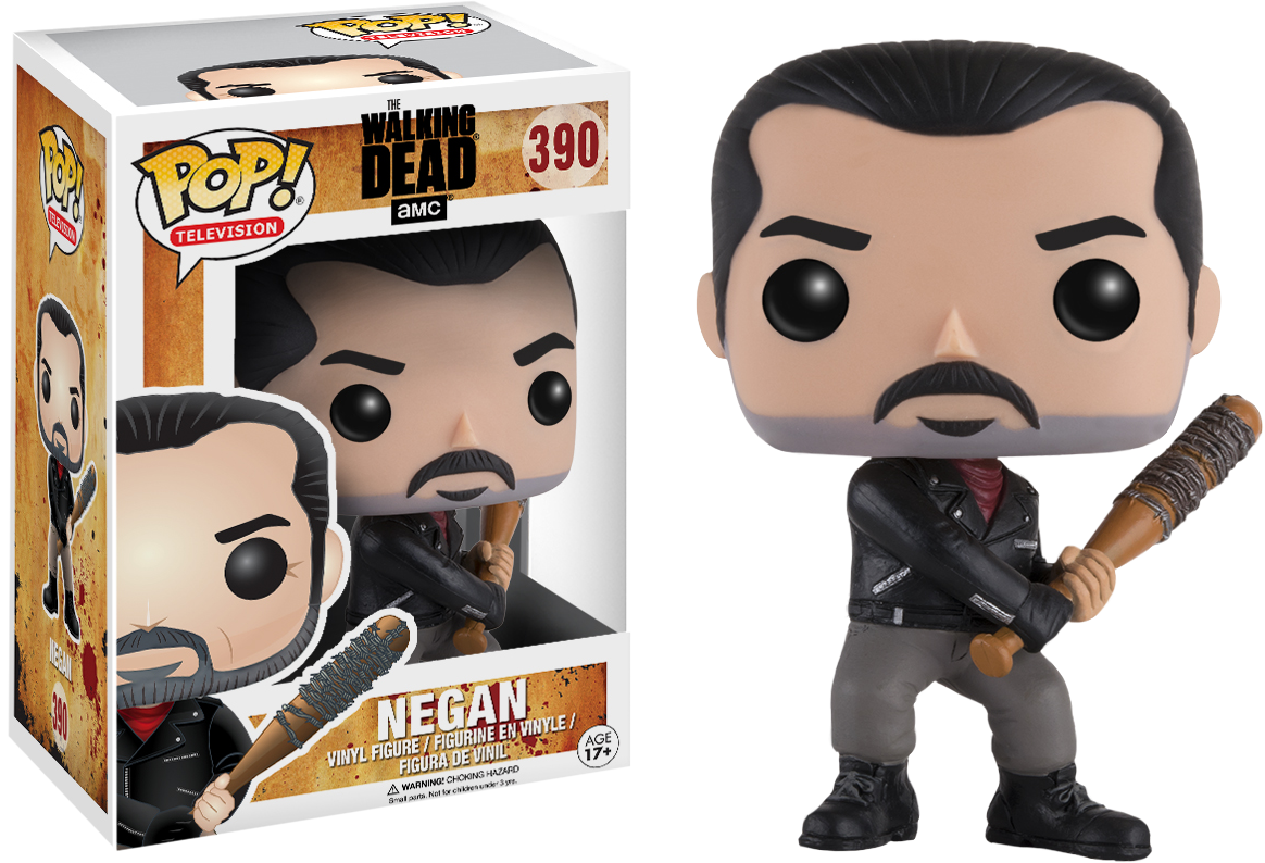 Funko Pop Television: Twd - Negan (600x600), Png Download