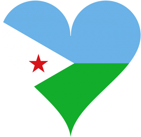 Africa - Syrian Flag In Heart Png (500x499), Png Download