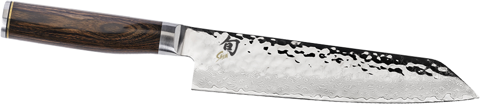 Japanese Kitchen Knives - Shun Premier 8" Kritsuke Knife (986x215), Png Download