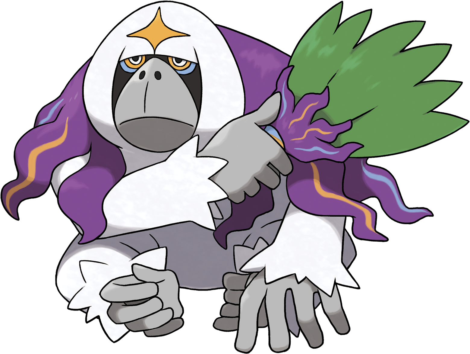Net On Twitter - Pokemon Sun And Moon Oranguru (1200x925), Png Download