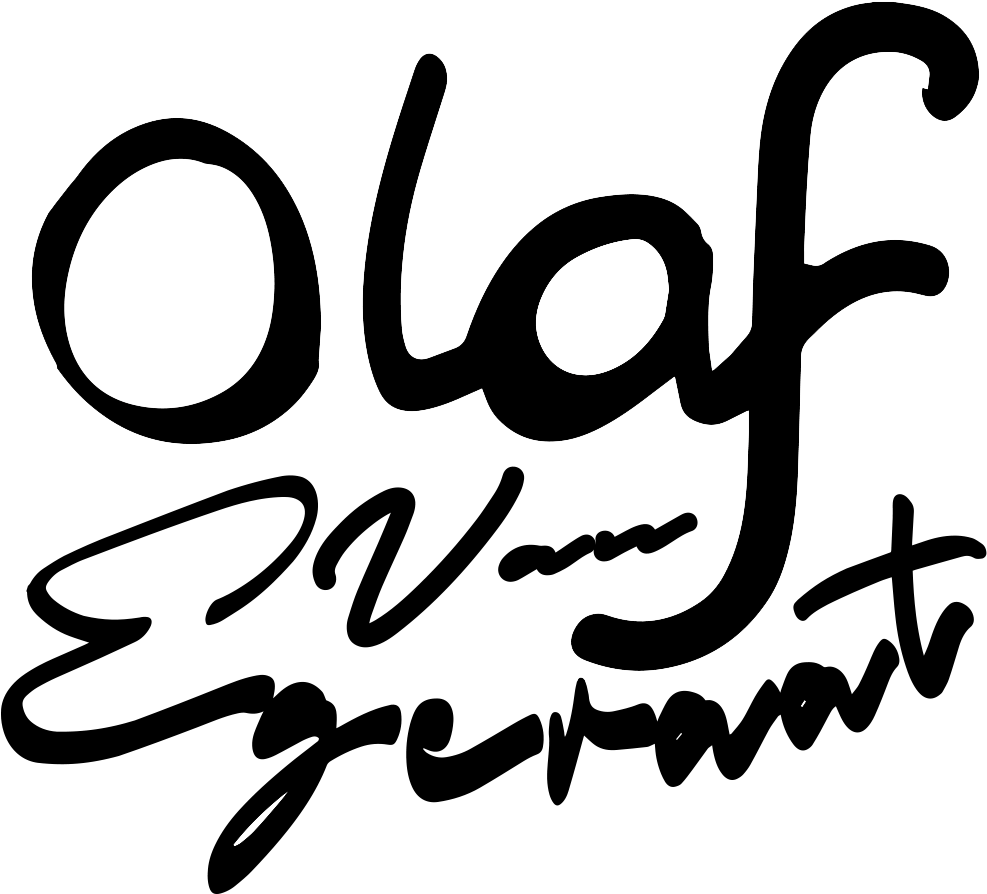 Olaf Van Egeraat - Calligraphy (1000x1000), Png Download