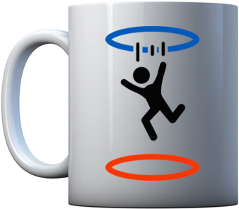 Wear This Portal Gaming T Shirt Before You Go Out For - Portal (440x478), Png Download
