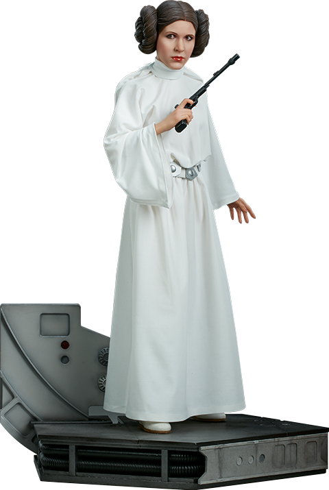 Princess Leia Statue - Star Wars Princess Leia Busto (480x715), Png Download