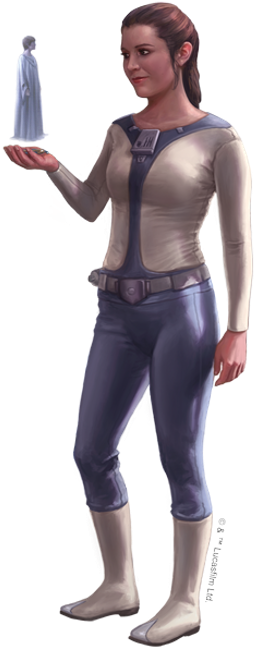 Leia Organa (1) - Leia Organa Rebels (327x719), Png Download