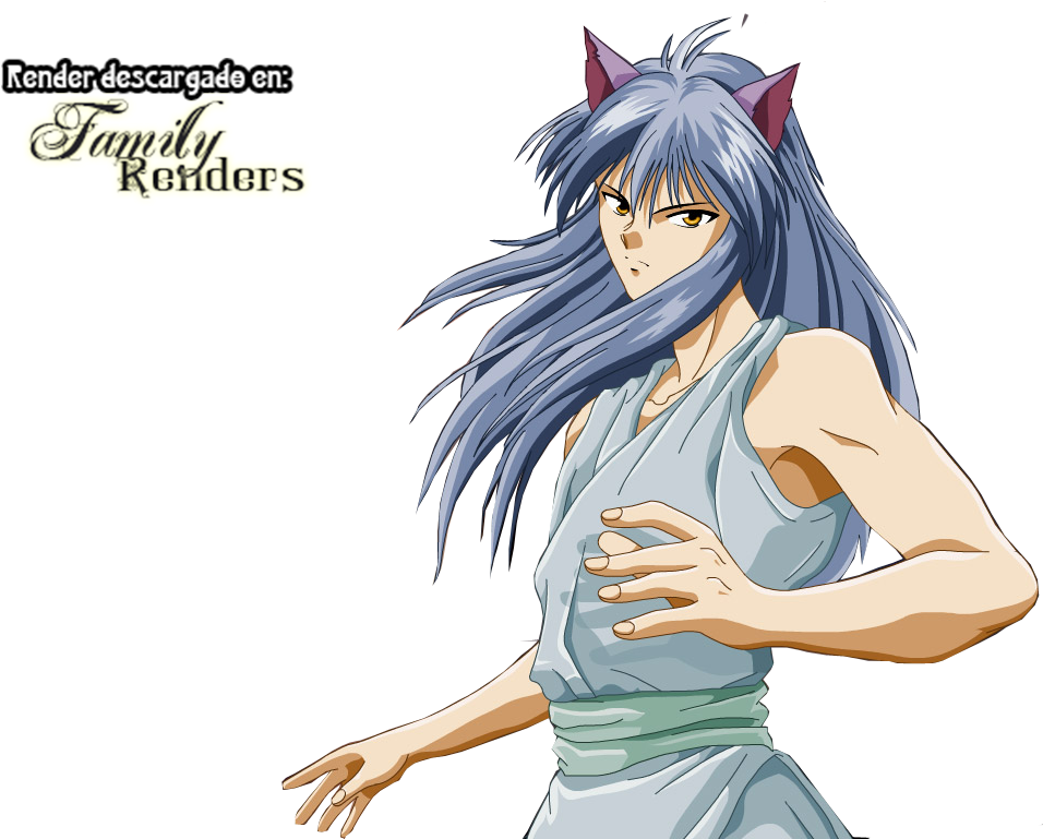 Download Anime Family Renders Png Yoko Kurama - Kurama Yu Yu Hakusho