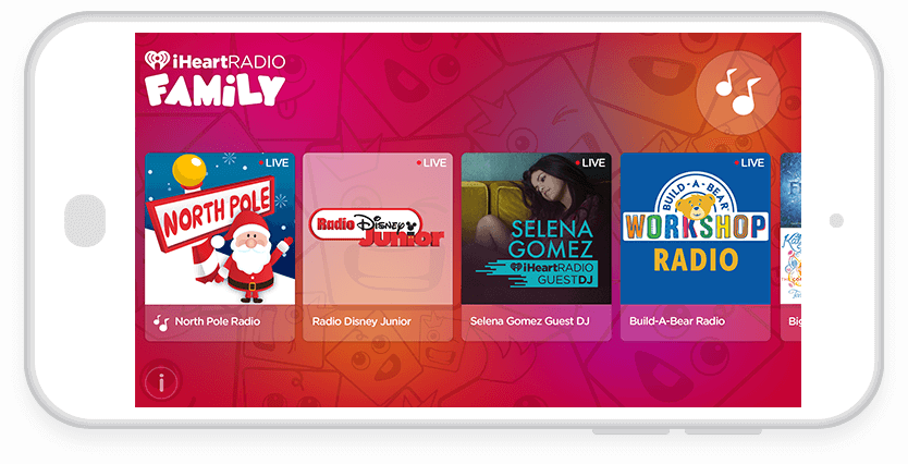 Iheartradio - Family - Iheartradio Family (834x426), Png Download